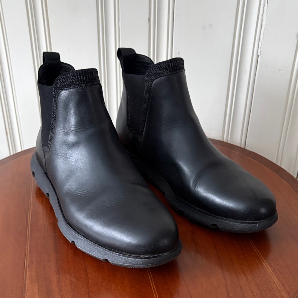 Cole Haan Zero Grand Men's Black Leather Chelsea Boots Size 13